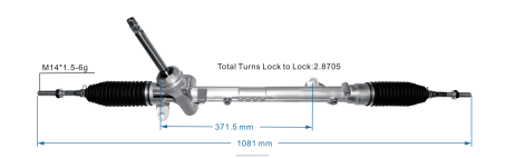 Marcas De Repuestos De Motos En Venezuela - cremallera de dirección asistida d09l32110c VXD8N2645 MAZDA