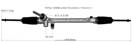 Mayorista De Repuestos De Motos En Venezuela - cremallera de dirección asistida kd31-32-110 VXD8N2631 MAZDA