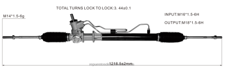 Repuestos De Motos En Venezuela - cremallera de dirección asistida 7700433725 VXD8N2804 RENAULT