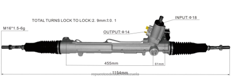 Repuestos De Motos Mas Vendidos En Venezuela - cremallera de dirección asistida 8rd422065 8r1422065g 8rd422065a VXD8N2418 VOLKSWAGEN